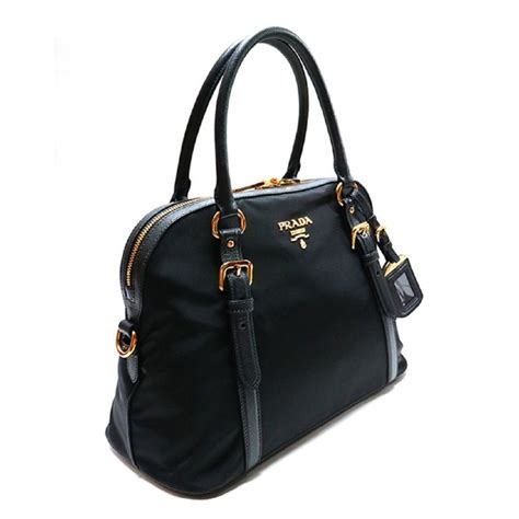 tessuto nylon saffiano leather satchel.